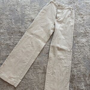 White jeans xs